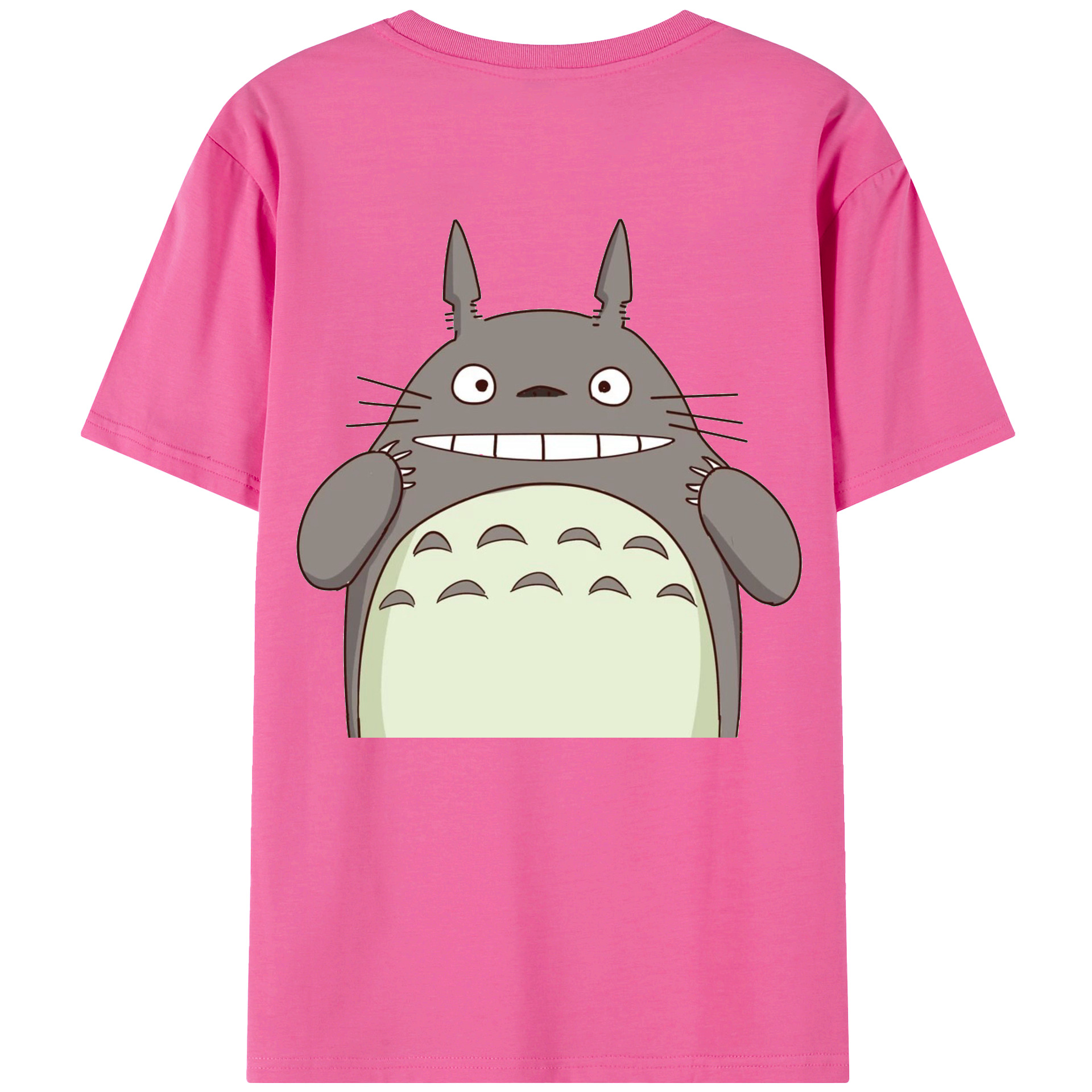 （画像用） となりのトトロ 草壁メイ 草壁サツキ My Neighbor Totoro Satsuki Kusakabe Mei Kusakabe レディース半袖Tシャツ(バックプリント)
